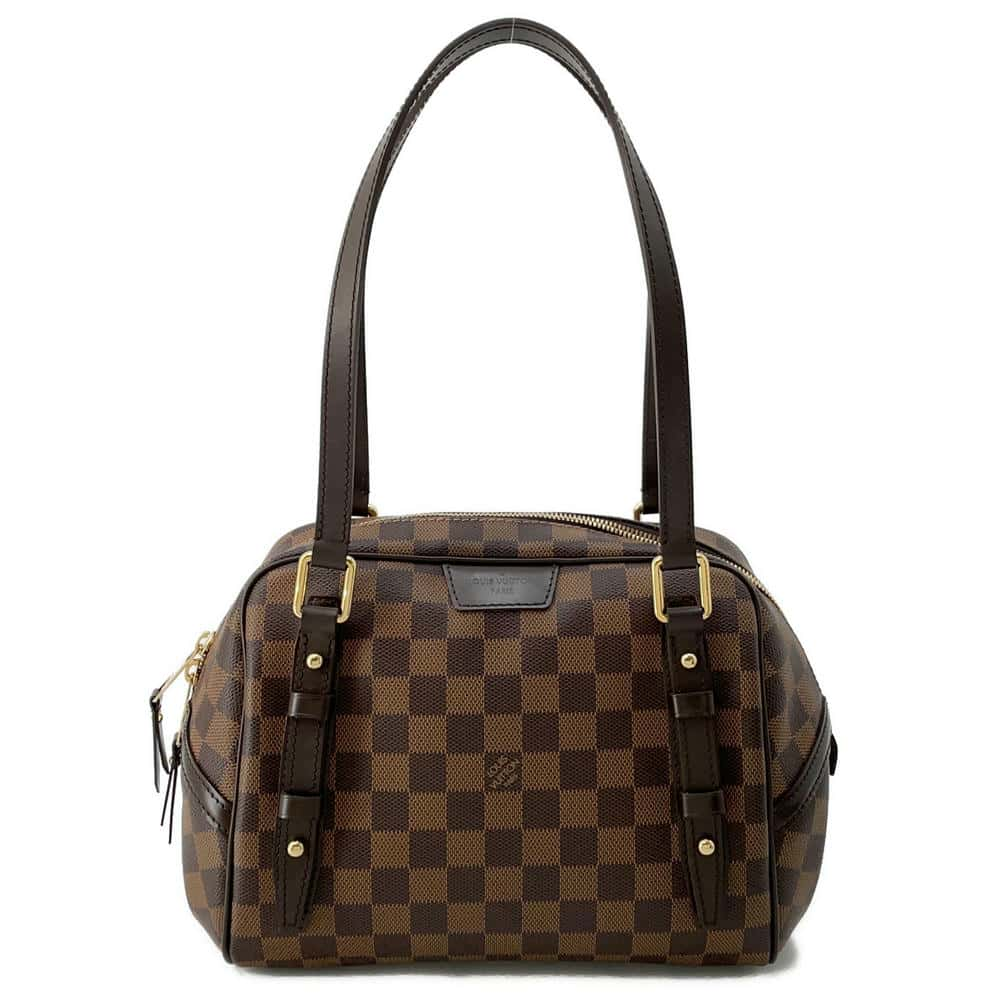 LOUIS VUITTON Rivington RedN41157 Damier Ebene Canvas Size PM