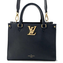 将图像加载到图库查看器中，LOUIS VUITTON Padlock &amp; Go NoirM22311 Grained Calf Leather
