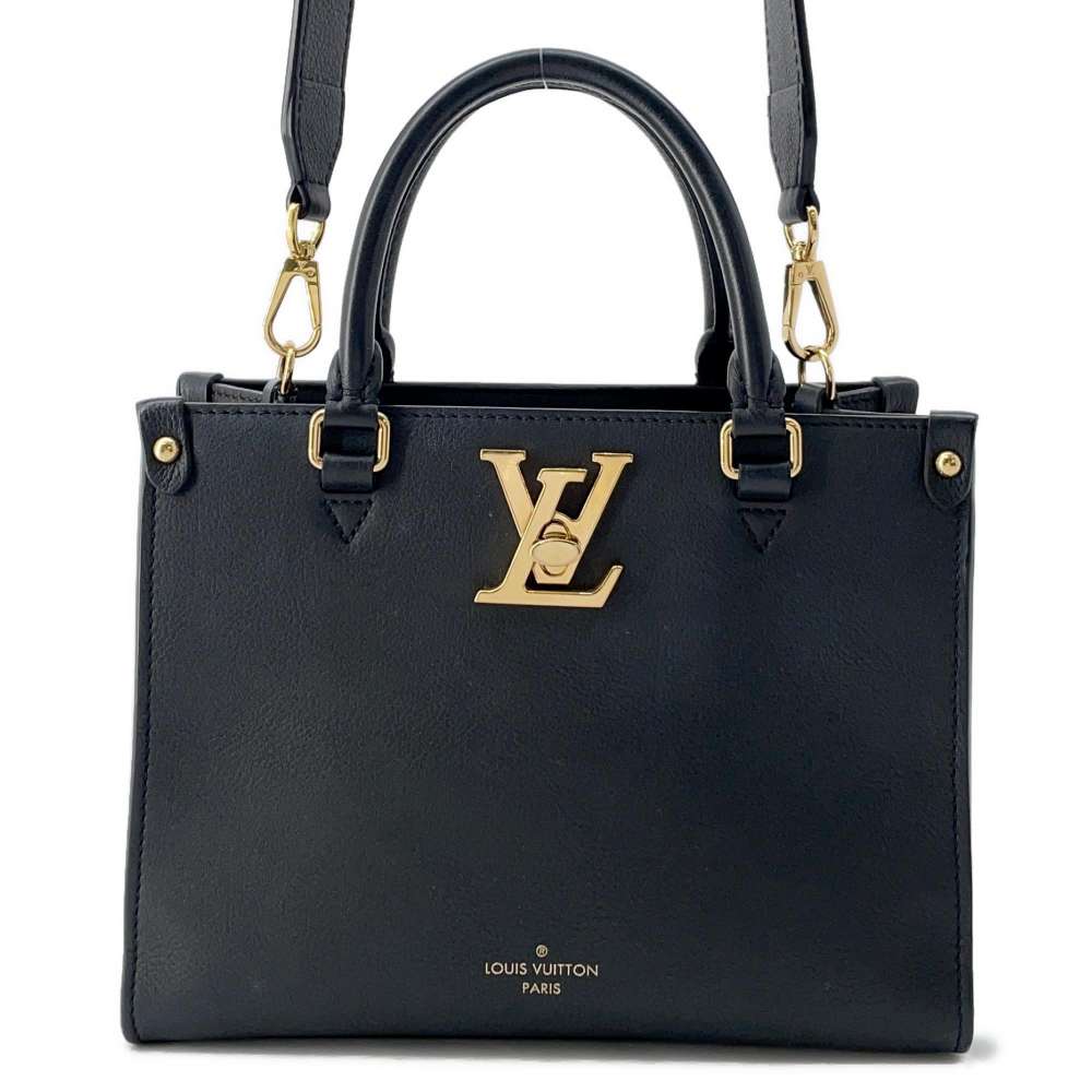 LOUIS VUITTON Padlock & Go NoirM22311 Grained Calf Leather