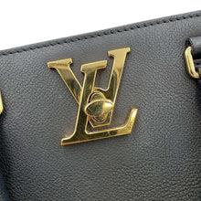 将图像加载到图库查看器中，LOUIS VUITTON Padlock &amp; Go NoirM22311 Grained Calf Leather
