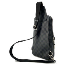 将图像加载到图库查看器中，LOUIS VUITTON Avenue Sling Bag NoirN41719 Damier Graphite
