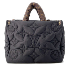 Load image into Gallery viewer, LOUIS VUITTON Onthego NoirM21069 Recycled MetallicNylon Monogram Size MM
