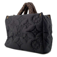 Load image into Gallery viewer, LOUIS VUITTON Onthego NoirM21069 Recycled MetallicNylon Monogram Size MM
