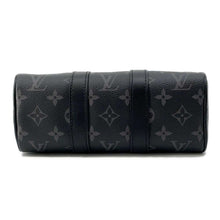 将图像加载到图库查看器中，LOUIS VUITTON Keepall NoirM45947 Monogram Eclipse Monogram Eclipse Reverse Size XS
