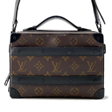 将图像加载到图库查看器中，LOUIS VUITTON Handle ・Soft Trunk NoirM45935 Monogram Macassar Canvas
