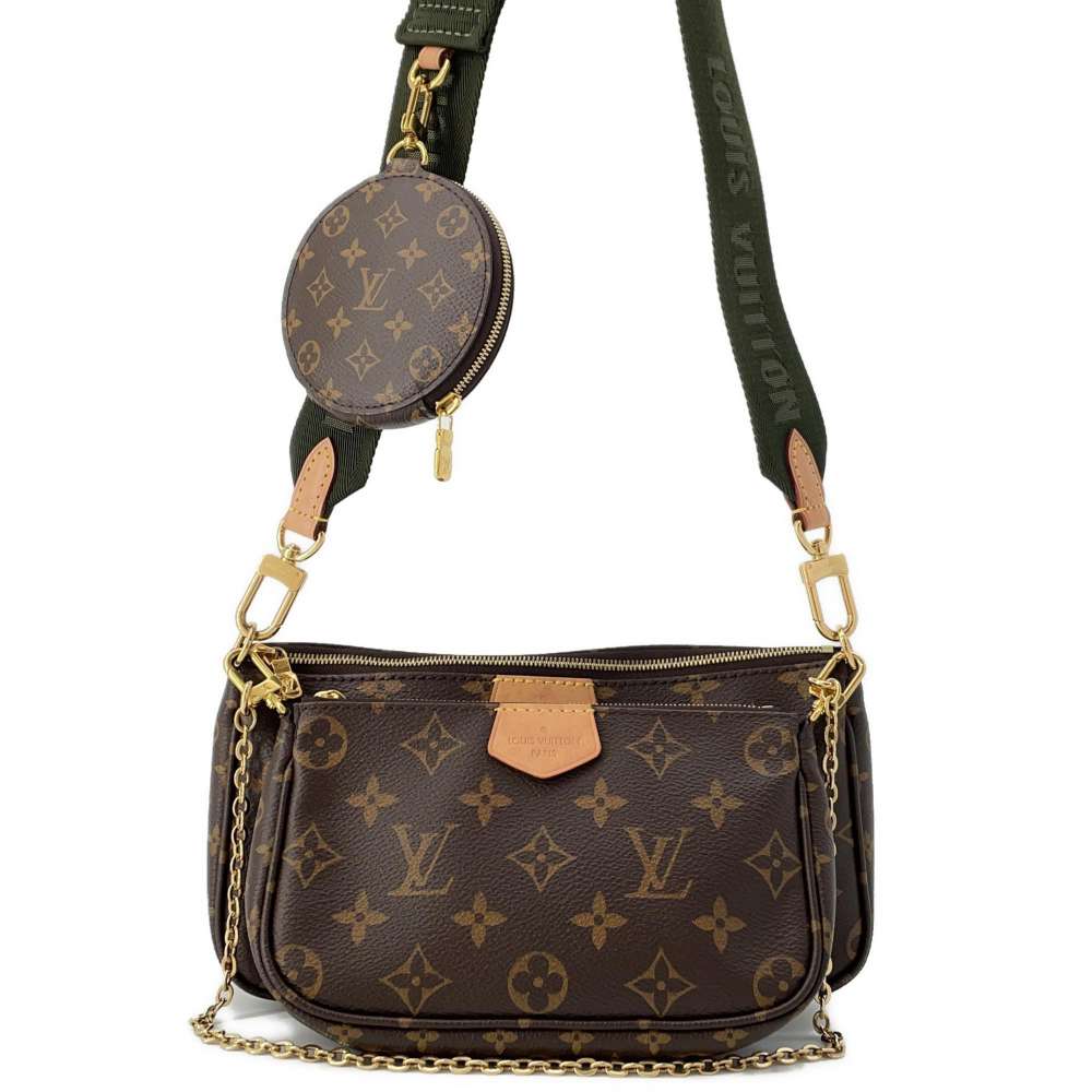 LOUIS VUITTON Multi Pochette Accessoires KhakiM44813 Monogram