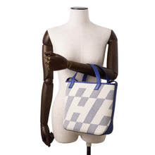 Load image into Gallery viewer, HERMES H Ambie Blue royal Toile H Swift Leather Size PM
