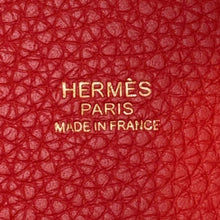 Load image into Gallery viewer, HERMES Picotin Lock Rouge Coeur Taurillon Clemence Size PM
