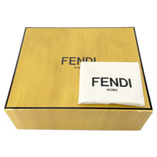 Load image into Gallery viewer, FENDI Sunshine Logo Tote Bag Off-white8BH394 Leather Size Small
