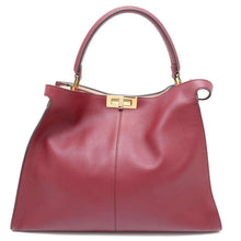 将图像加载到图库查看器中，FENDI Peekaboo X-Lite Bordeaux/Pink8BN304 Leather
