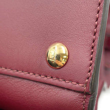 将图像加载到图库查看器中，FENDI Peekaboo X-Lite Bordeaux/Pink8BN304 Leather
