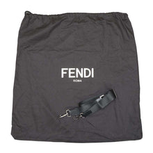 将图像加载到图库查看器中，FENDI Peekaboo Iconic Bag Bugs Black7VA501 Nylon Leather Size Medium
