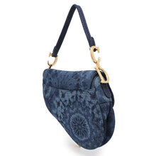 Load image into Gallery viewer, Dior Saddle bag Navy Denim
