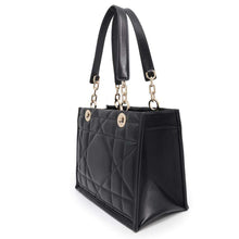 Load image into Gallery viewer, Dior ArchiCannage Essential ChainTote Bag Black Leather Size Small
