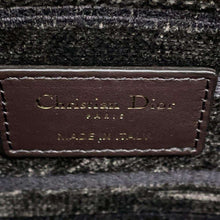 将图像加载到图库查看器中，Dior Lady Dee Light Leopard Brown/Red/Yellow Velour Size Medium
