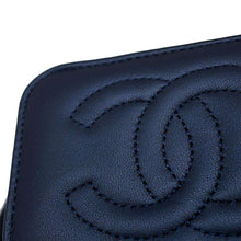 Load image into Gallery viewer, CHANEL Matelasse 2WAY ChainShoulder Vanity NavyAP2198 Lambskin
