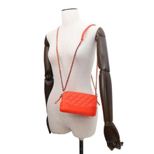 Load image into Gallery viewer, CHANEL Gabriel de Mini Chain Shoulder Bag OrangeA94505 Leather
