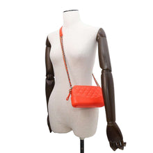 Load image into Gallery viewer, CHANEL Gabriel de Mini Chain Shoulder Bag OrangeA94505 Leather
