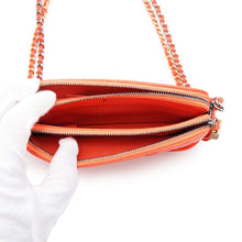 Load image into Gallery viewer, CHANEL Gabriel de Mini Chain Shoulder Bag OrangeA94505 Leather
