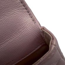 Load image into Gallery viewer, CHANEL Matelasse Chain Flap Coin Purse PinkAP2119 Caviar Leather
