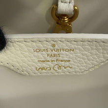 将图像加载到图库查看器中，LOUIS VUITTON Capucines Urs Fischer Limited to 300 pieces WhiteM53643 Taurillon Leather Size BB
