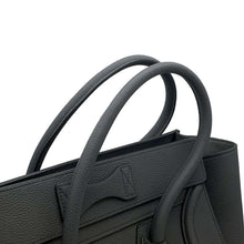 Load image into Gallery viewer, CELINE Luggage shopper Gray189793AQL Leather Size micro
