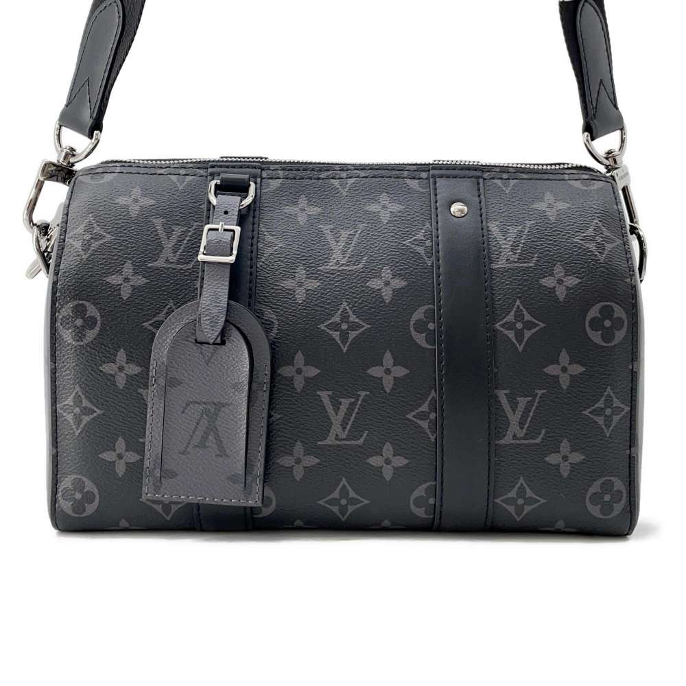 LOUIS VUITTON City・Keepall NoirM45936 Monogram Eclipse Monogram Eclipse Reverse