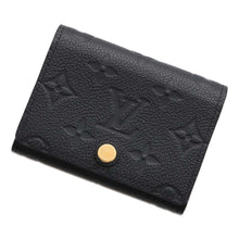 将图像加载到图库查看器中，LOUIS VUITTON Buisiness Card Holder NoirM58456 Monogram Empreinte Leather
