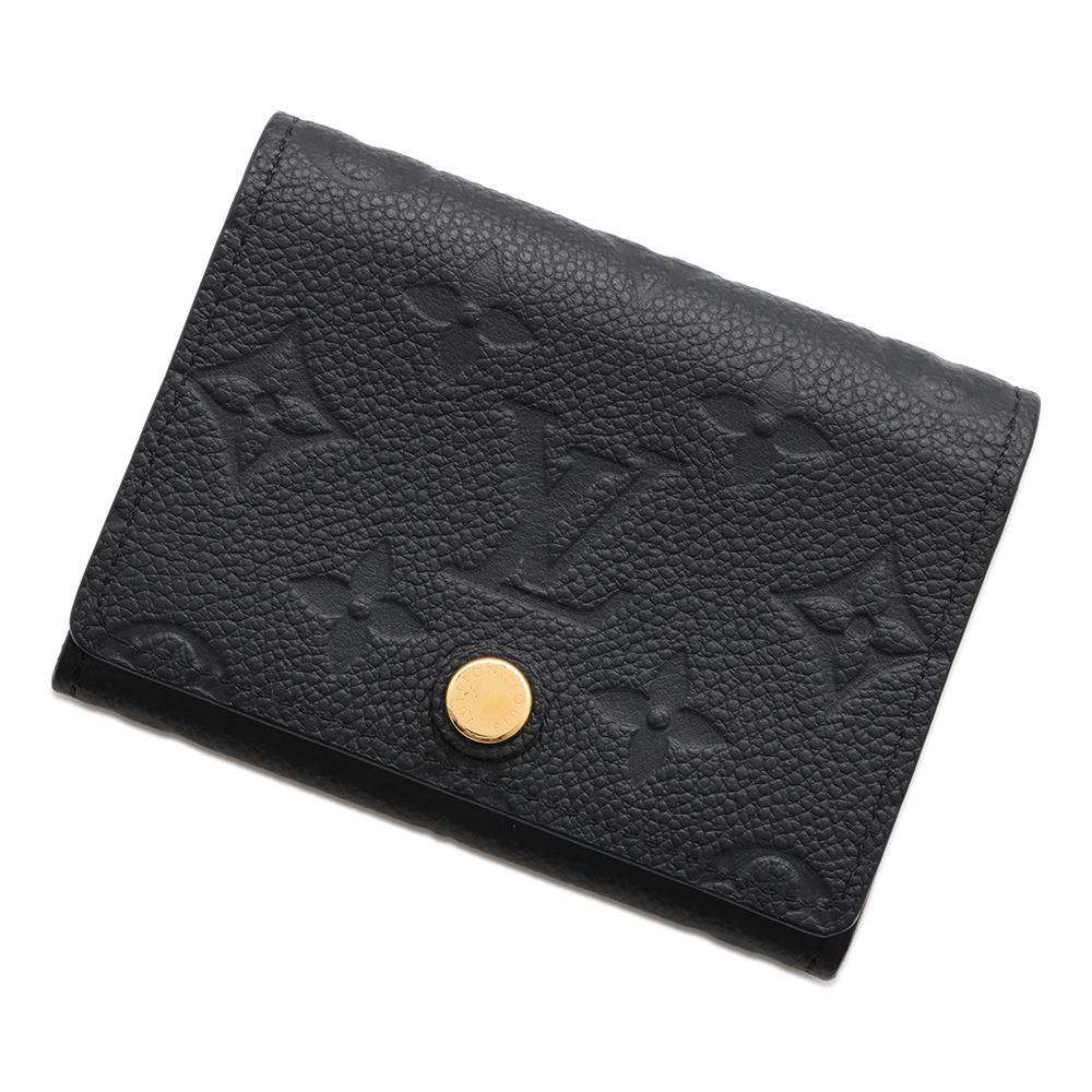 LOUIS VUITTON Buisiness Card Holder NoirM58456 Monogram Empreinte Leather