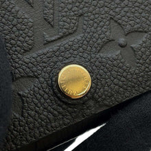 将图像加载到图库查看器中，LOUIS VUITTON Buisiness Card Holder NoirM58456 Monogram Empreinte Leather
