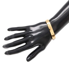 Load image into Gallery viewer, LOUIS VUITTON Cuff nanogram Size S GoldM00251 Monogram Metal
