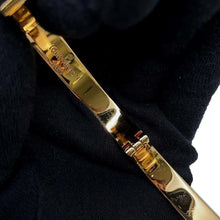 Load image into Gallery viewer, LOUIS VUITTON Cuff nanogram Size S GoldM00251 Monogram Metal
