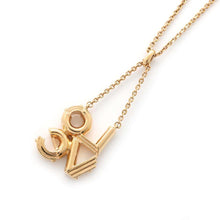 Load image into Gallery viewer, LOUIS VUITTON LV&amp;ME LOVE Necklace GoldM62843 Metal
