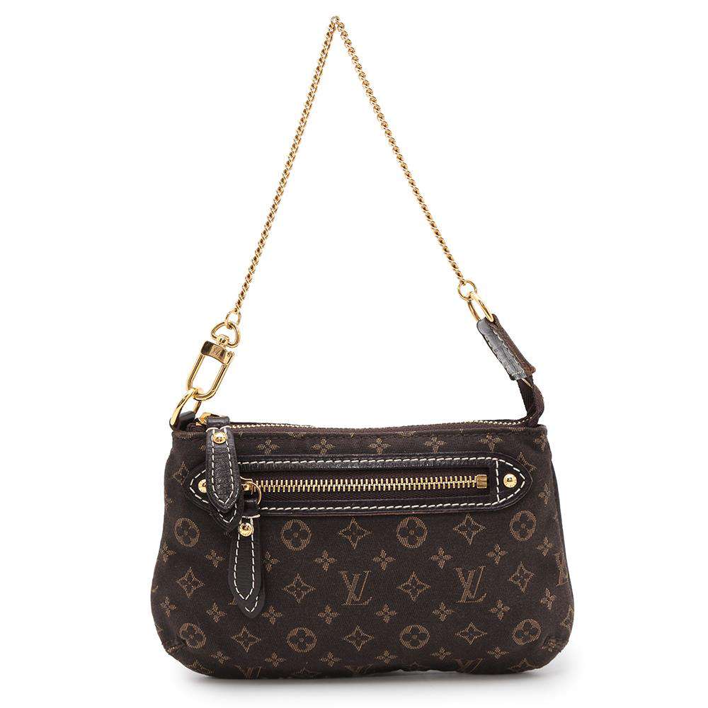 LOUIS VUITTON Pochette Accessoires BrownM95668 Monogram Mini Lin Size Mini