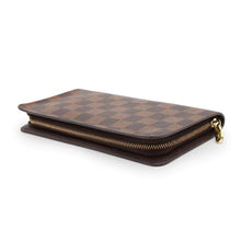 Load image into Gallery viewer, LOUIS VUITTON Porte Monnaie Zip BrownN61728 Damier Ebene Canvas
