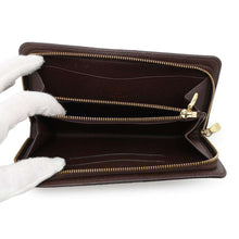 Load image into Gallery viewer, LOUIS VUITTON Porte Monnaie Zip BrownN61728 Damier Ebene Canvas
