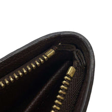 Load image into Gallery viewer, LOUIS VUITTON Porte Monnaie Zip BrownN61728 Damier Ebene Canvas
