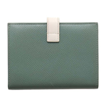 将图像加载到图库查看器中，CELINE Medium Strap Wallet Green10B643BRU Leather
