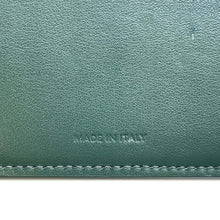 将图像加载到图库查看器中，CELINE Medium Strap Wallet Green10B643BRU Leather
