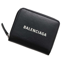 Load image into Gallery viewer, BALENCIAGA Everyday Small Wallet Black551933 Leather
