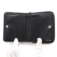 Load image into Gallery viewer, BALENCIAGA Everyday Small Wallet Black551933 Leather
