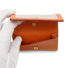 Load image into Gallery viewer, BURBERRY TBChainShoulderCard Case Beige/Orange Canvas/Leather
