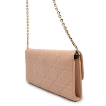 Load image into Gallery viewer, Dior Canage Chain Wallet Beige Leather
