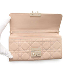 Load image into Gallery viewer, Dior Canage Chain Wallet Beige Leather
