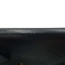 将图像加载到图库查看器中，Gianni Versace La Greca Signature 3-Piece Clutch Bag Brown/Red/Black PVC Leather
