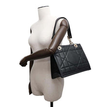 Load image into Gallery viewer, Dior Tote Bag Essential Archi Cannage BlackM8721OZVJ Leather
