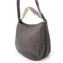 Load image into Gallery viewer, Dior Saddle 2WAY Shoulder Bag Gray Mouton Leather
