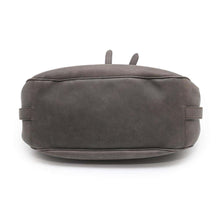 Load image into Gallery viewer, Dior Saddle 2WAY Shoulder Bag Gray Mouton Leather
