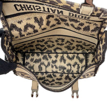 Load image into Gallery viewer, Dior Embroidery Shoulder Bag Brown Canvas
