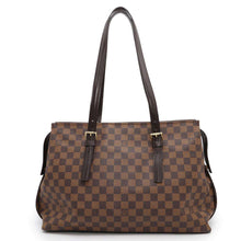 将图像加载到图库查看器中，LOUIS VUITTON Chelsea RedN51119 Damier Ebene Canvas
